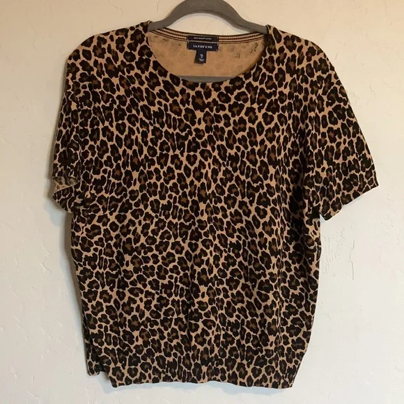 Animal print cotton sweater - Picture 4 of 8